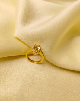 Sun-Kissed Cluster Ring